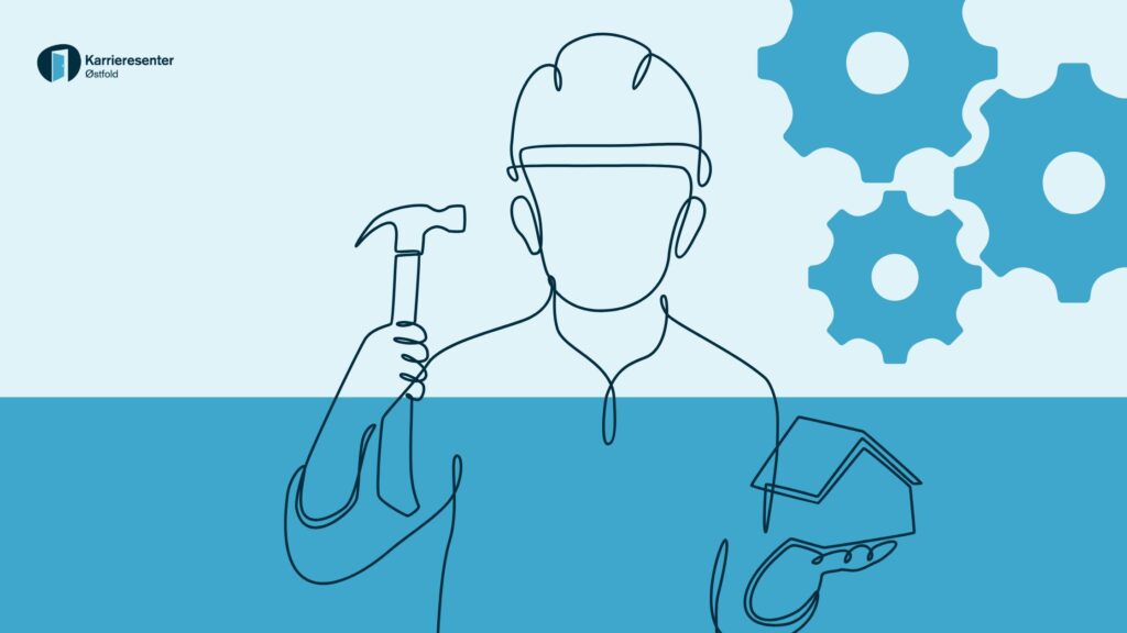 Illustrasjon av temaet yrker i framtiden